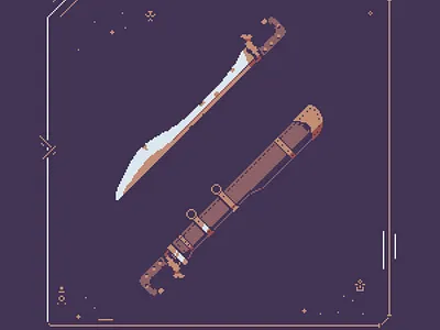 Goblin Bronze Sword! 16bit 8bit design dnd dndart fantasy fantasyart fantasyweapons gameart goblin illustration medieval minimalistic pixel art pixelart sword swordart weapons