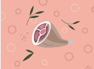 Мясная рулька by Надежда on Dribbble