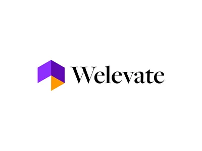 Education startup logo design brand brand design branding design education logo geometric hexagon hexagon logo logo logo design modern orange purple serif startup
