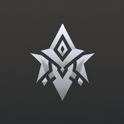 Monochromatic Mastery: Crafting a Unique Gamer Emblem branding emblem gaming graphic design logo minimal