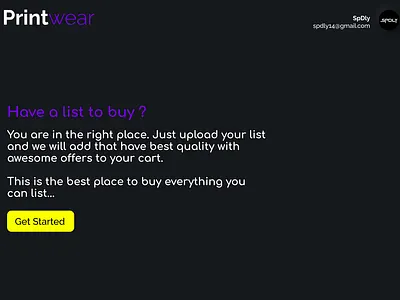 Elevated Neomorphic UI for Print-On-Demand Fashion branding graphic design ui ux website