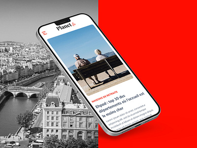 Planet.fr | Website Revamp adaptive communication design desktop france media mobile mockups news planet.fr responsive revamp ui user experience user interface ux web design webdesign website wireframe