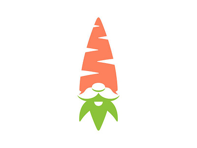 Gnome Carrot Logo carrot cub design food gnome healthy healthyfood illustration logo logoconcept logodesign logoforsale logoidea logoinspiration logoinspire midget mini restaurant ui vegetable