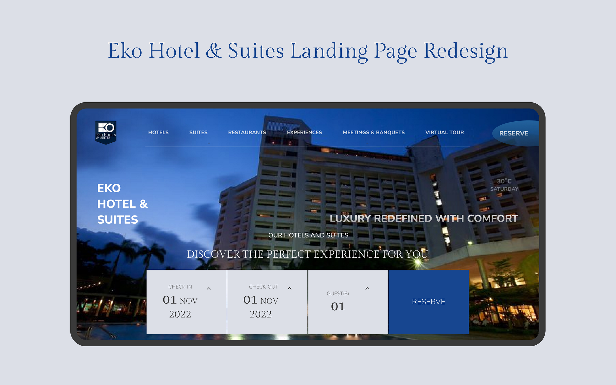 Creating Luxury Hotel Landing Pages to Drive Bookings