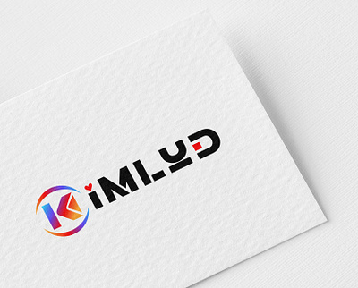 KIMLUD LOGO abostract logo brand design branding creative logo graphic design logo logo design minimalist logo wordmark logo