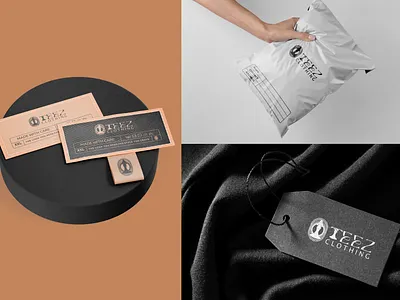 TEEZ CLOTHING IDENTITY DESIGN adobe branding creative agency design designer figma graphic design graphics illustration illustrator logo logotype motion graphics odeh creatives photoshop prey typography ux vector visual design