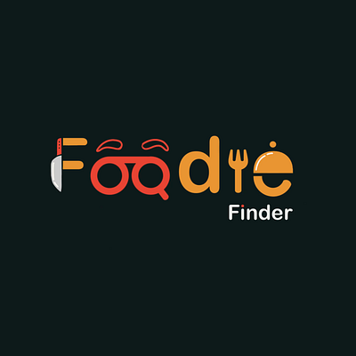 Foodie Finder | Food delivery startup branding | Logo design animation branding graphic design icon logo logo design logodesign motion graphics