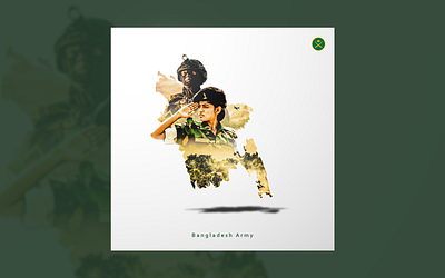 Bangladesh Army branding desig1n design graphic design illustration poster social media poster