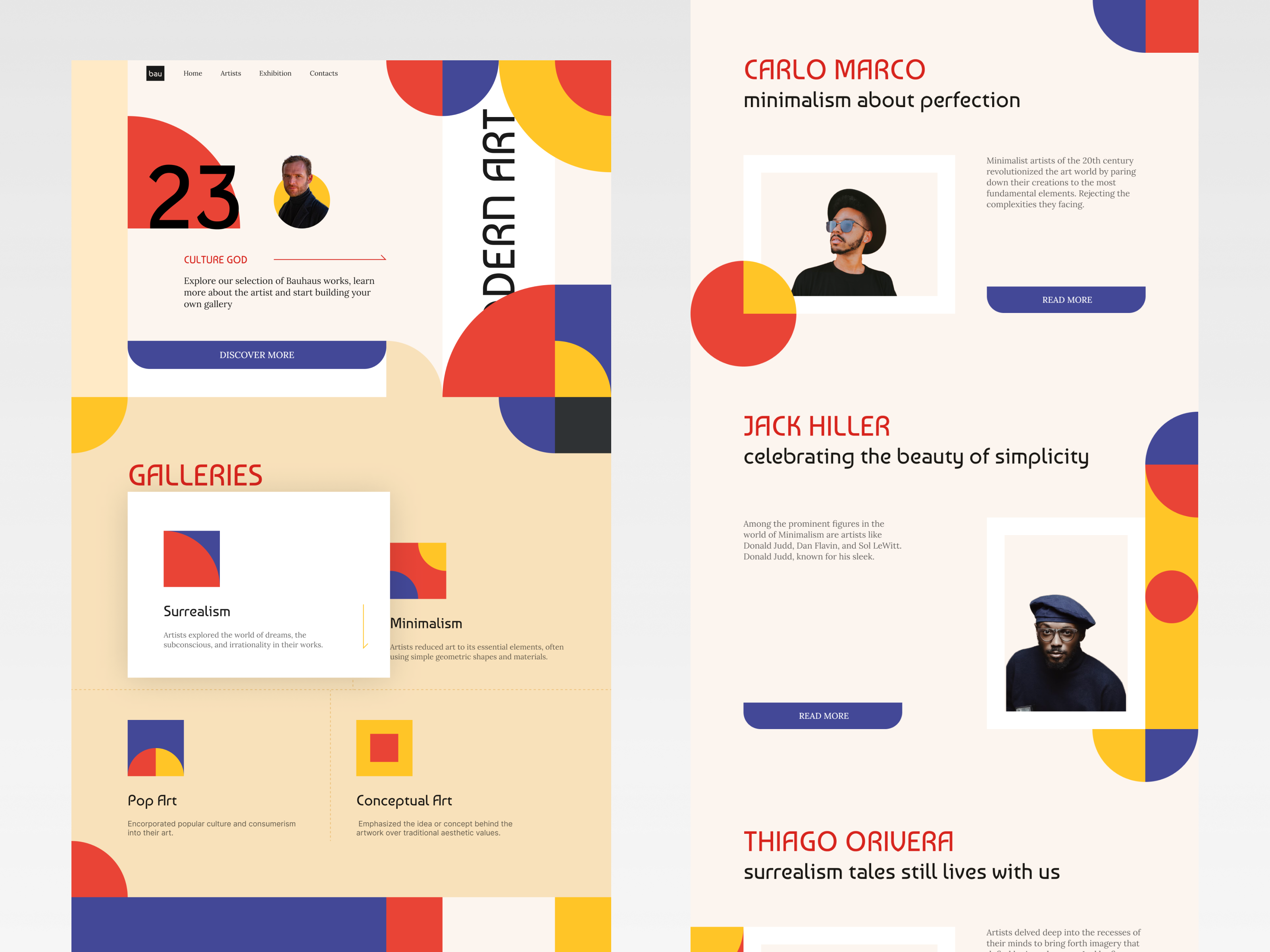 bau art artists bauhaus carlo desktop exhibition gallery modern museum national new perfect web