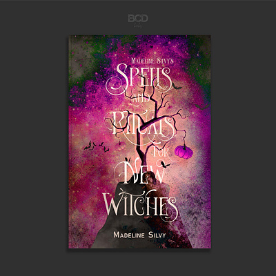 Madeline Silvy's Spells and Rituals for New Witches bcd book bookcover cover design