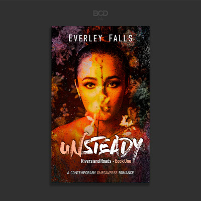 Unsteady bcd book bookcover cover design graphic design illustration