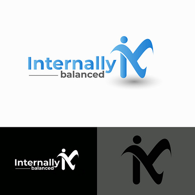 IB professional minimalist modern logo 3d motion graphics new log ui