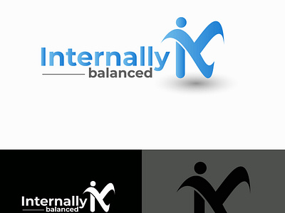 IB professional minimalist modern logo 3d motion graphics new log ui