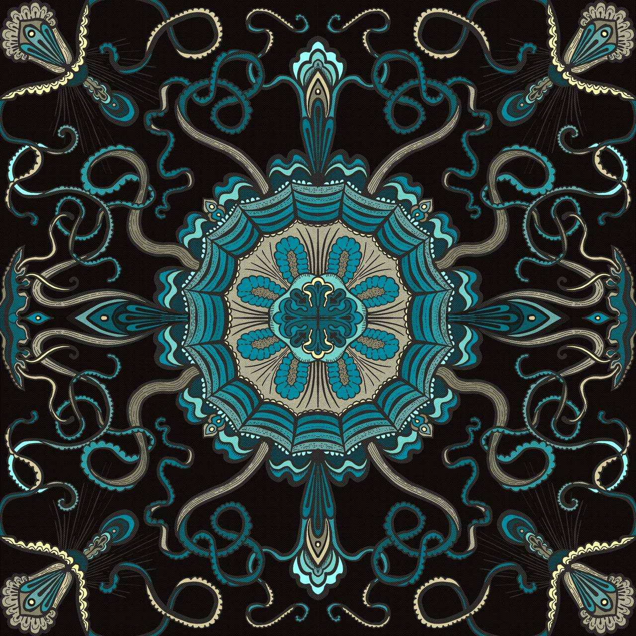 Medusa. Nature inspired pattern concept by Xenia Vasina on Dribbble