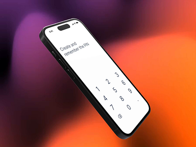 The PIN magic animation app branding colorfull demo design figma graphic design interaction magic mobile mobileapp motion graphics pin pincode ui uxui