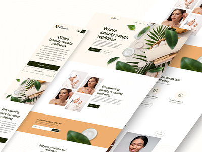 InnerRadiance - Wellness Website Design design designagency designcommunity figmadesign inspiration project ui ux