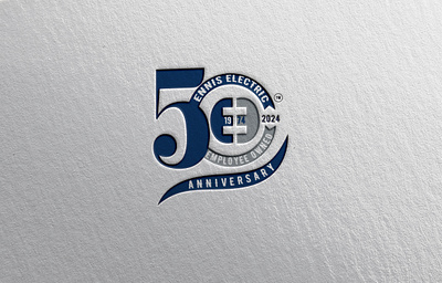 50 anniversary Logo anniversary anniversary logo branding day logo design graphic design illustration letter logo logo logo design vector