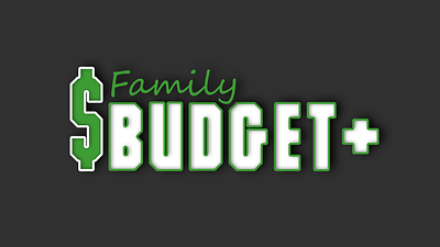 Family budget app logo animation animation motion graphics