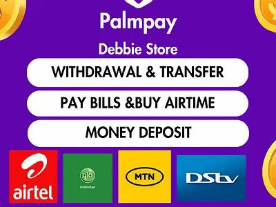Palmpay Social Media Design banner branding graphic graphic design logo palmpay