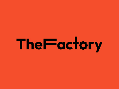 TheFactory agency factory logo logotype movie orange