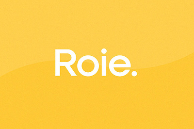 Roie Logo Font corporate