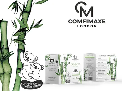 COMFIMAXE . Packaging Design bamboo bamboo toilet paper design folebranding graphic design illustration label design organic packaging design product packaging