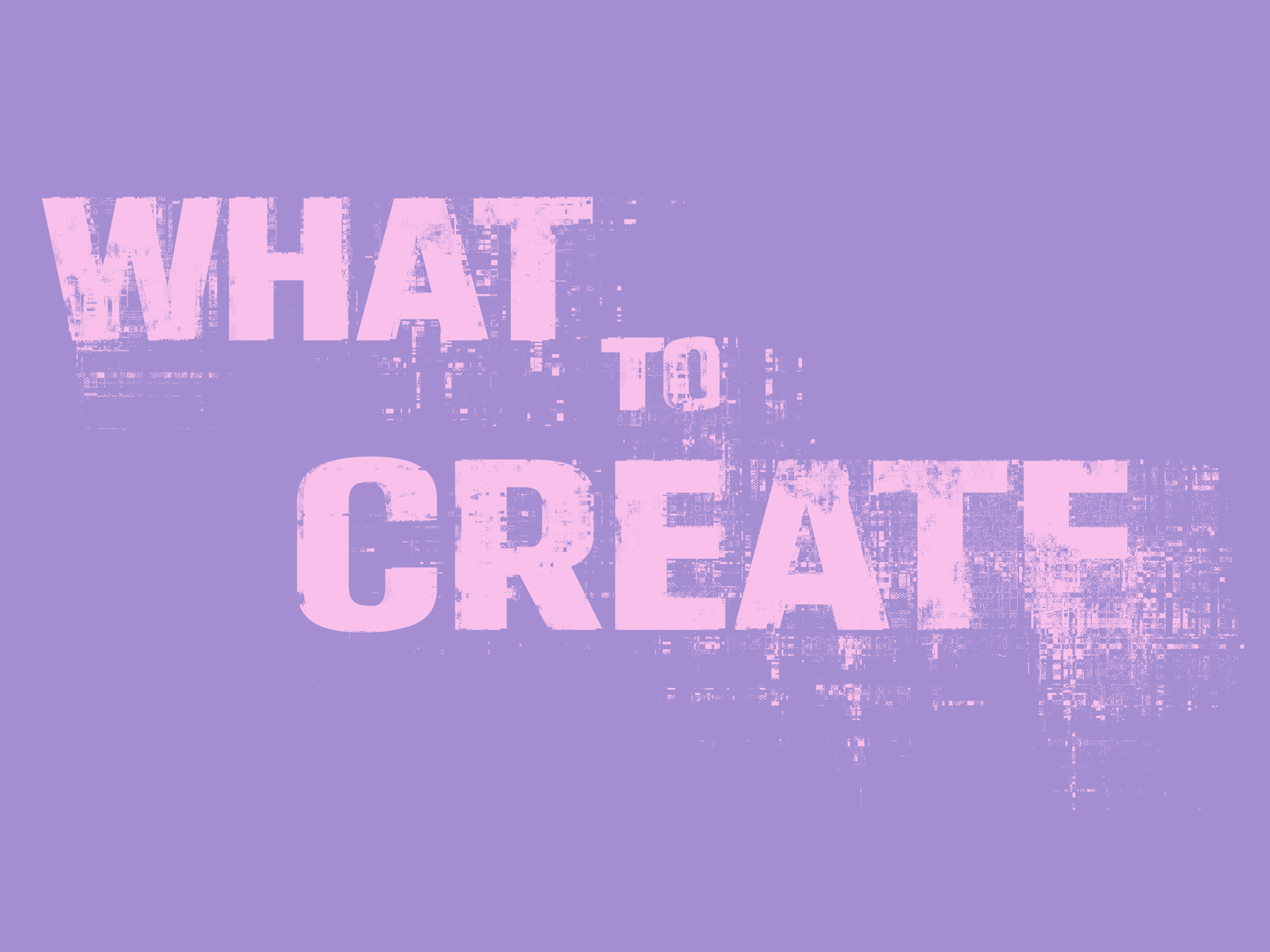 Afternoon Creation experiment experimentation graphic design jordan a. kauffman texture typography