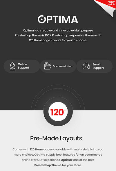 Optima - Multipurpose Responsive Prestashop 1.7 Theme website template