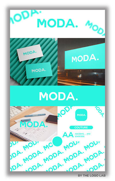 MODA brand logo business logo company logo graphic design logo design logo inspirations typography wordmark logo
