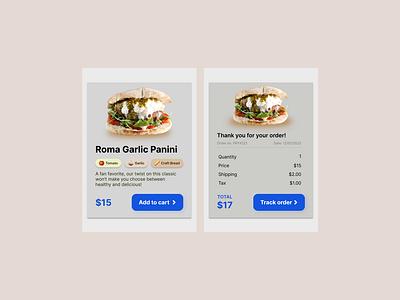 dailyUI_017 Purchase receipt dailyui mobile purchase receipt receipt sandwich ui