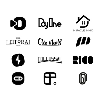 Logofolio 2023 v1 adobeillustrator graphic design logo logodesign typography