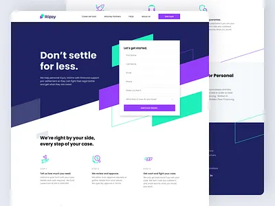 Litipay - Finance Landing Page branding design finance finance page graphic design hdcraft landing page landing pages litipay pages risk pages ui ux web design web pages