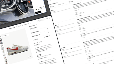 Nike Comments css front end interaction interface responsive systems ui