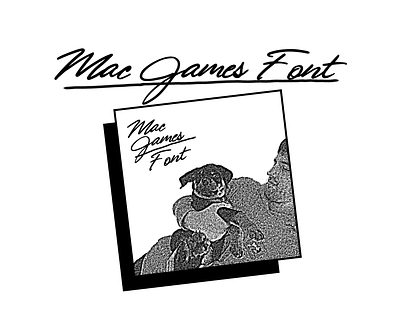 OG MAC JAMES FONT / INSPIRED BY THE MJ's ALBUM THRILLER 9cholz bad download font michael jackson mj off the wall thriller typeface