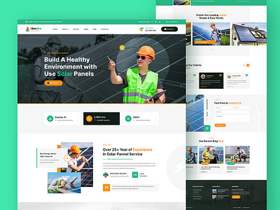 Solar Energy Website Template business company design dreamit energy fectory graphic design handyman html html5 industry logo multipurpose plumbing power psd solar template theme wordpress