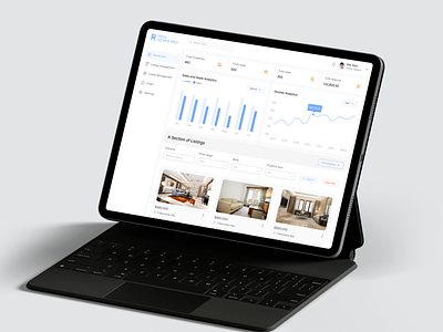 Real Estate Pro Dashboard uiux design admin panel app dashboard design figma design graphic design ilias product design real estate realestate saas saas design trending ui ui design ux web web design web3 website