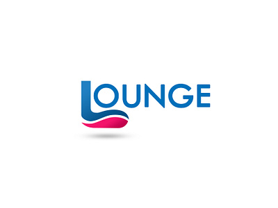 Minimalist logo for cold plunge-Lounge branding graphic design logo