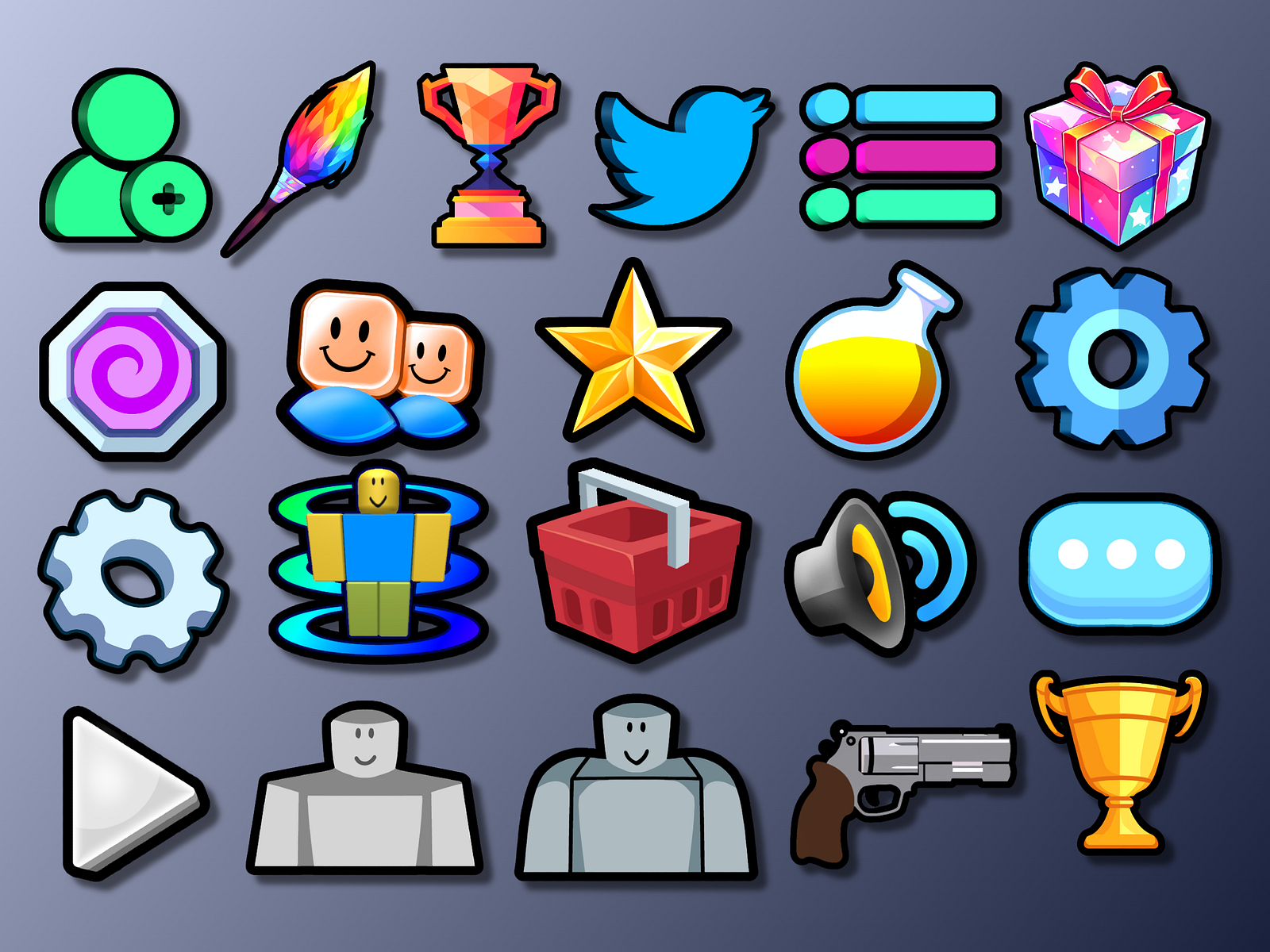 Ingame vector showcase (XIII) by Magma on Dribbble