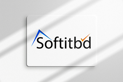 Softitbd wordmark logo design branding graphic design logo wordmark