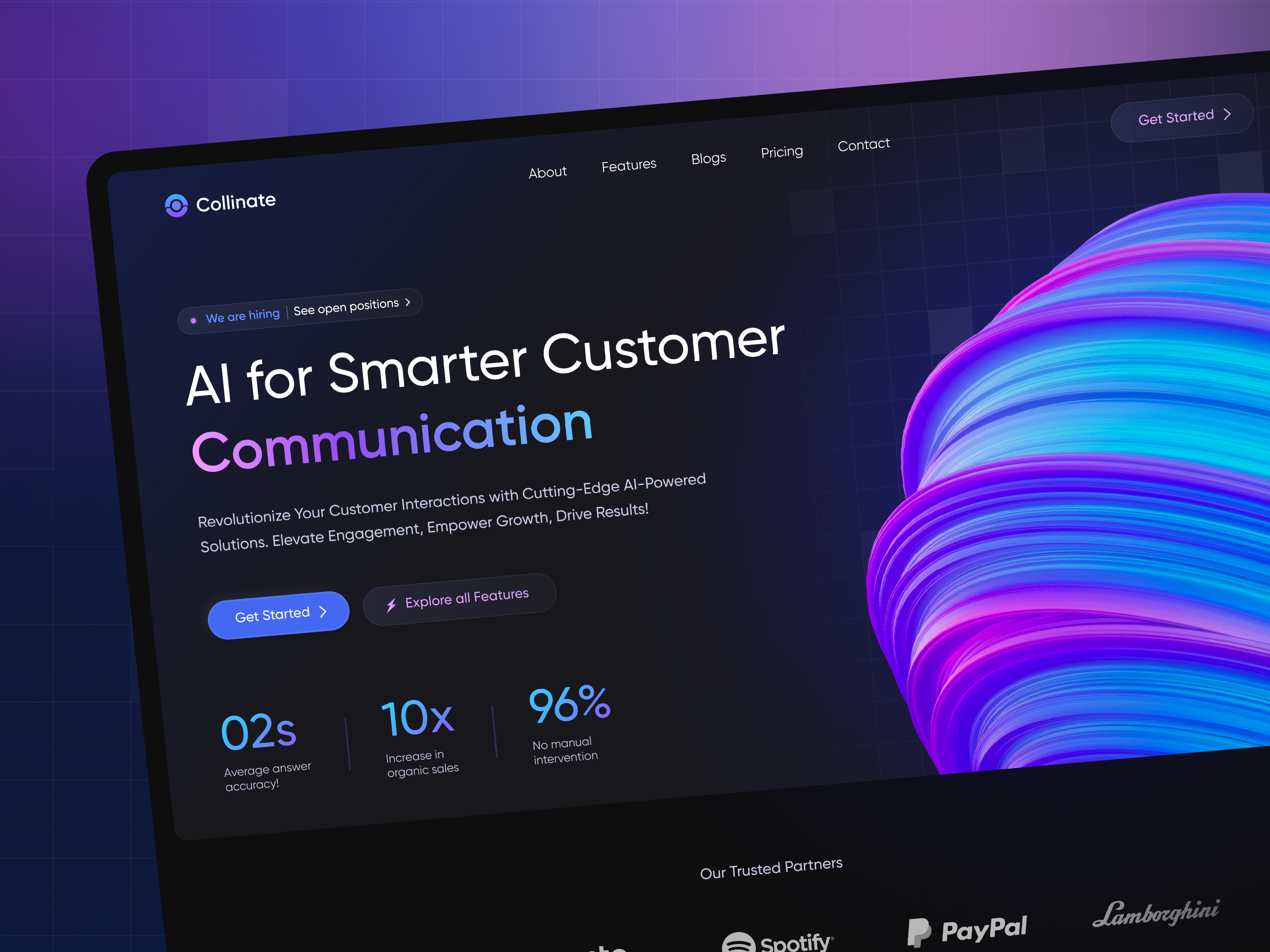 Ai Landing Page Designs, Themes, Templates And Downloadable Graphic ...