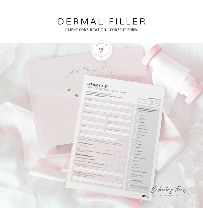 Dermal filler consultation form client forms for dermal filler dermal filler consultation forms facial enhancement consultation filler treatent waivers injectable filler consultation