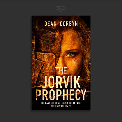 The Jorvik Prophecy bcd book bookcover cover design graphic design illustration