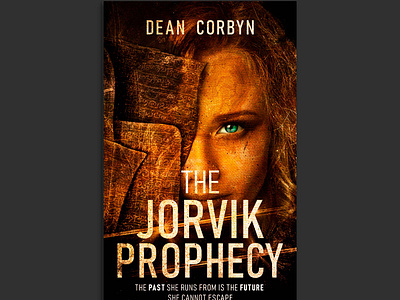 The Jorvik Prophecy bcd book bookcover cover design graphic design illustration