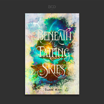 Benith-Falling-Skies bcd book bookcover cover design graphic design illustration