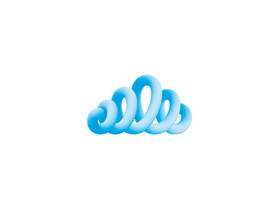 Cloud branding cloud design geometric graphic design logo vector