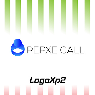 modern logo design for Pepxe Call branding graphic design logo
