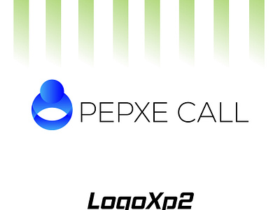 modern logo design for Pepxe Call branding graphic design logo