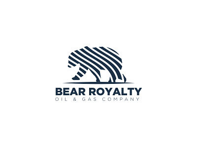 BEAR ROYALTY LOGO brand branding design graphic design icon identity logo logotype typography