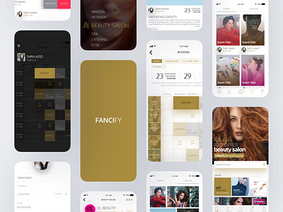 Fancify | Online Luxury Services branding design farsi graphic design illustration irani logo pay payment typography ui ux vector