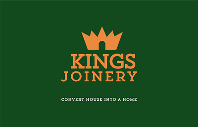 KINGS JOINERY PREMIUM LOGO DESIGN branding logo